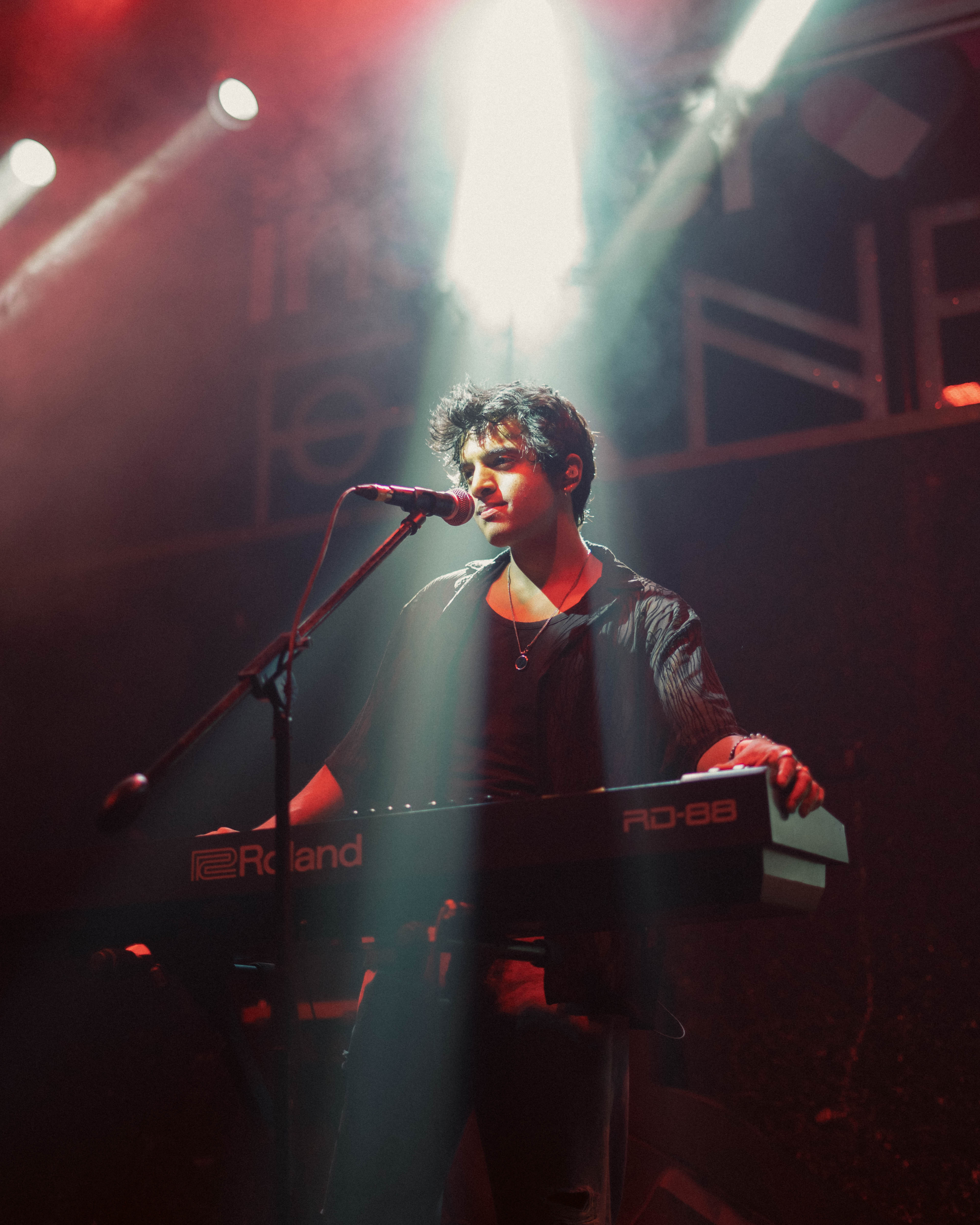 Tarang Joseph on stage